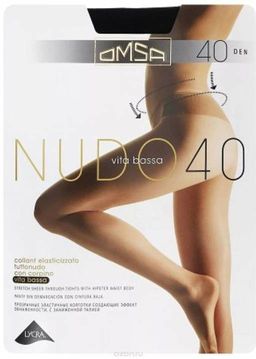Колготки (Omsa) Nudo 40 Vita Bassa