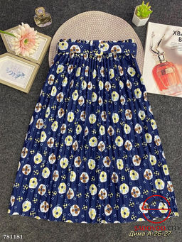 Женская юбка с принтом