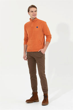 Мужские холщовые брюки цвета кокоса - U.s. polo assn фото 3