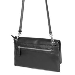 9851 black, Женская кожаная сумка, Barcelo Biagi