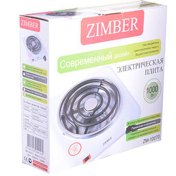 10070 Эл. плита 1комф. спир. бел/эм ZM 1000Вт(х12) - Mayer&boch фото 3