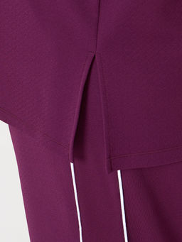 Джемпер 0431-1с сливовый