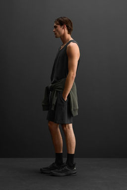 JOGGER BERMUDA SHORTS - Zara фото 15