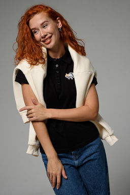 8524 футболка поло женская - Натали фото 33