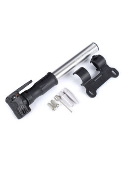 Велонасос COMIRON DIRK 1, алюминиевый цилиндр, пластиковая ручка, телескопическая головка на шланге, Presta-Schrader-Dunlop, 8,3 бар. /уп 100 - Галеонтрейд фото 15