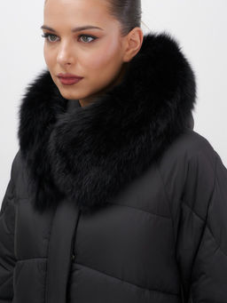 Куртка зимняя женская с мехом и капюшоном  Бренд: Visdeer  фото 6