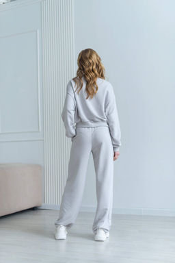 Брюки Сантино (светло-серый) Турция - Nadi bordo фото 4