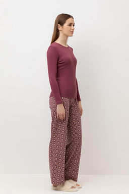 Е 20173/красно-коричневый,роза востока пижама жен - Very neat фото 3