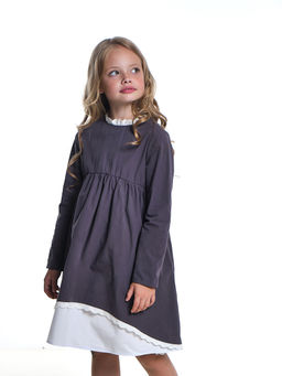 Платье Boho для девочки UD 6924 графит - Mini maxi фото 4