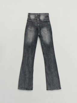 Джинсы bootcut с высокой посадкой / Zarina  фото 2