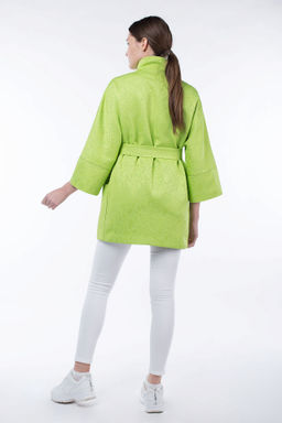 012-0054 Пальто облегченное (пояс) - El podio фото 4