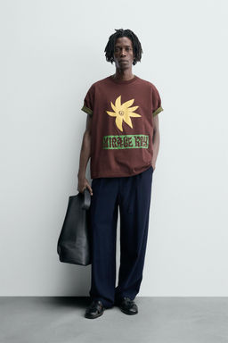 SLOGAN PRINT T-SHIRT