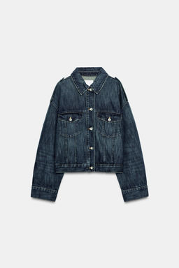 TRF TAB DENIM JACKET - Zara фото 3
