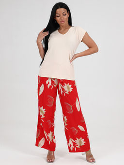 681 брюки маломер (Красный) - А-дина фото 5