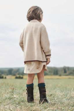 100% WOOL KNIT CARDIGAN LIMITED EDITION - Zara фото 3