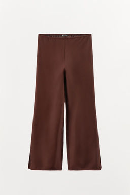 SILK PYJAMA TROUSERS - Zara фото 5
