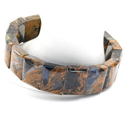 Браслет из петерсита прямоугольник 18*12мм, 55,4г