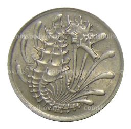 10 центов 1970 года Сингапур