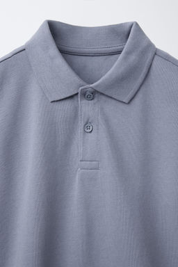 BASIC PIQU_ POLO SHIRT - Zara фото 7