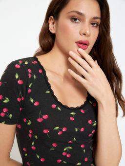 Блузка жен. Bette белый принт - Concept club фото 5