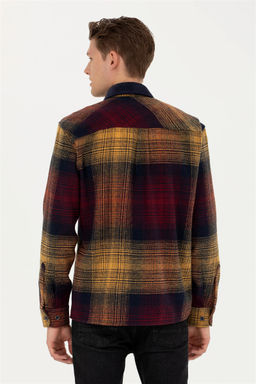 Мужская рубашка светло-хаки с длинным рукавом Неожиданная скидка в корзине - U.s. polo assn фото 5