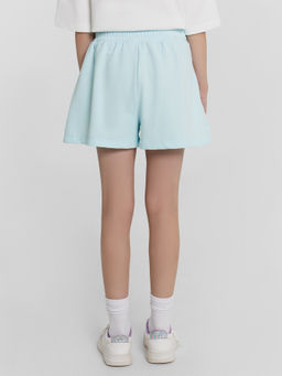 Шорты юбка для девочек голубые - Mark formelle фото 4