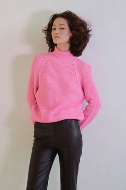 10817 Свитер-реглан нежно-розовый - Martichelli фото 41