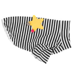 Пэт тойс (Pet toys) Одежда для собаки Тельняшка с принтом, р-р L, длина спинки 30см/обхват груди 44см/обхват шеи 30см, цвет-черно-белый, 100% полиэстер (Китай) - Домашняя мода фото 7