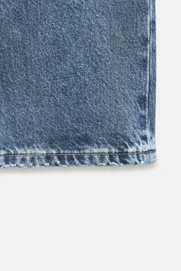 TRF WIDE-LEG MID-RISE FULL LENGTH JEANS - Zara фото 48