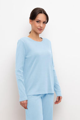ЕП 30094/небесно-голубой джемпер жен - Very neat фото 2
