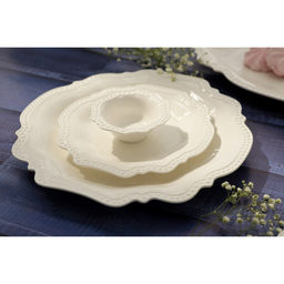 Салатник фарфоровый Magistro Сюита, 80 мл, d=10,5 см, цвет белый  фото 4