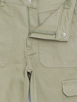 Beli Ayarlanabilir Lastikli K?z ?ocuk Pantolon - Waikiki фото 2