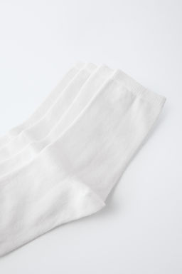 FOUR-PACK OF KNEE-HIGH SOCKS - Zara фото 3