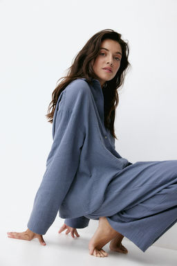 Pijama en muselina de algodon