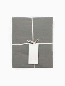 Простыня 1.5 спальная SL Home Cotton, 160245 см, тёмно-зелёная, жатый хлопок - Sima-land home фото 9