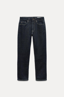 ZW COLLECTION RELAXED SLIM FIT MID-RISE JEANS - Zara фото 8