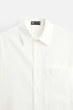 TEXTURED RELAXED FIT SHIRT - Zara фото 8