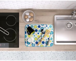 Коврик для сушки посуды из микрофибры Рыжий кот MDM-01-L 45*35см (310254) - Скрап фото 4