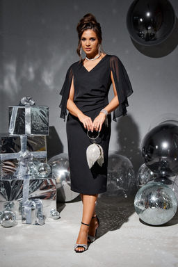 Платье 6254-Р черный - Beautiful and free фото 3