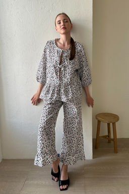 Костюм женский SET070/07/Белый, розовый - M&G all natural фото 8