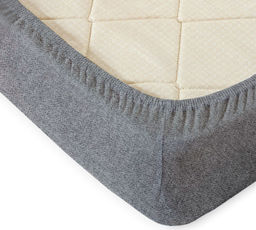 Простыня на резинке 22984/0-БЧ 00*90*25 рис. 457989 цв. серый