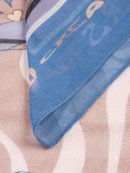 Платок жен. шелк+мод 120х120 E12-8320-09 - Eleganzza фото 2