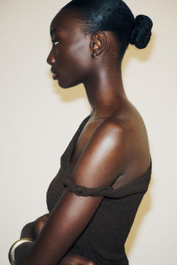 ASYMMETRIC TEXTURED TOP - Zara фото 3