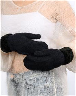 Женские варежки