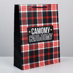 Пакет ламинированный Real strong, L 28 х 38 х 9 см - Доступные радости фото 6