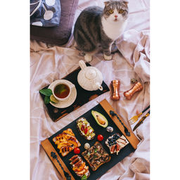 Набор мельниц для соли и перца Доляна, 2 шт., 10×5×10 см, цвет бронзовый