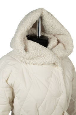 05-2164 Куртка женская зимняя (пояс) - El podio фото 9