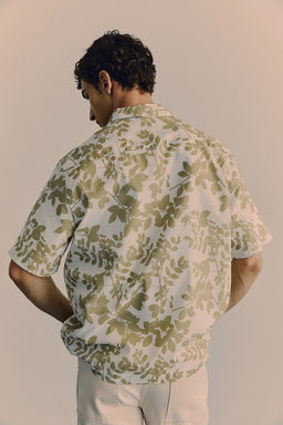 Camisa resort estampada Regular Fit - H&m фото 4