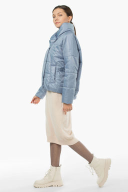 04-2849 Куртка женская демисезонная (G-loft 100) - El podio фото 5