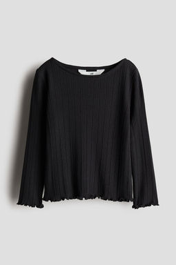 Camiseta de canale con detalles sobrehilados